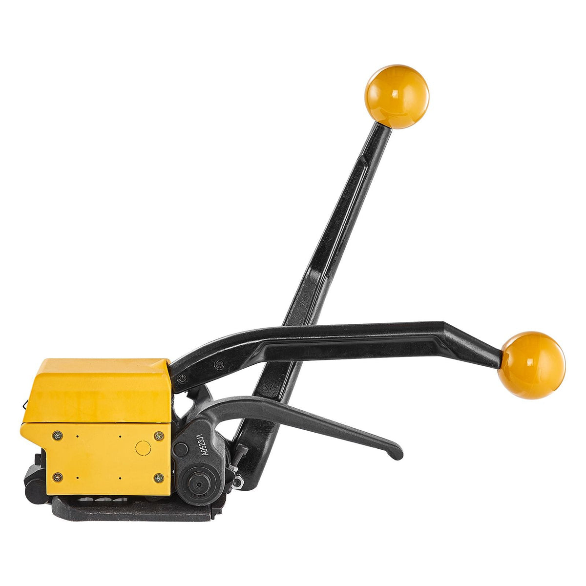 Steel Strapping Tool for 1/2"-3/4" Width, 3-in-1 (Tensioner, Crimper, Cutter) Manual Belt Packaging Banding Machine Packaging Metal Steel Strapping Banding Tool Machine for Stainless Steel Strap