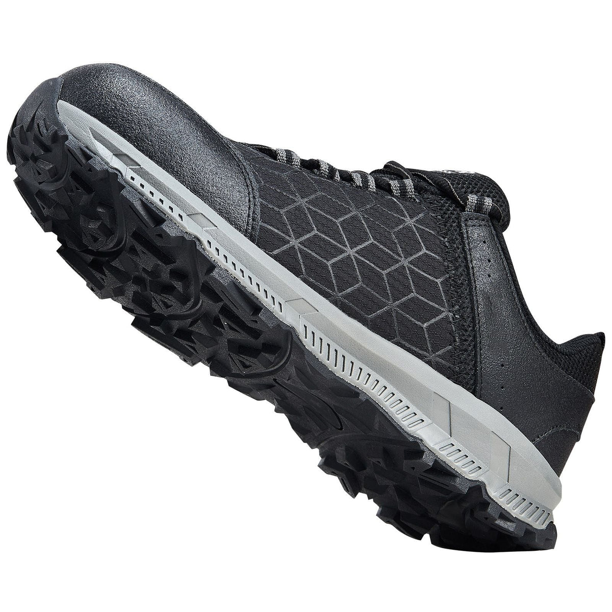 Steel Toe Shoes for Men, US Size 13 Wide, Men's Cushion Sport Safety Toe Athletic Work Shoe, Indestructible Safety Sneakers Lightweight,Breathable Industry Construction Work Shoes, Black