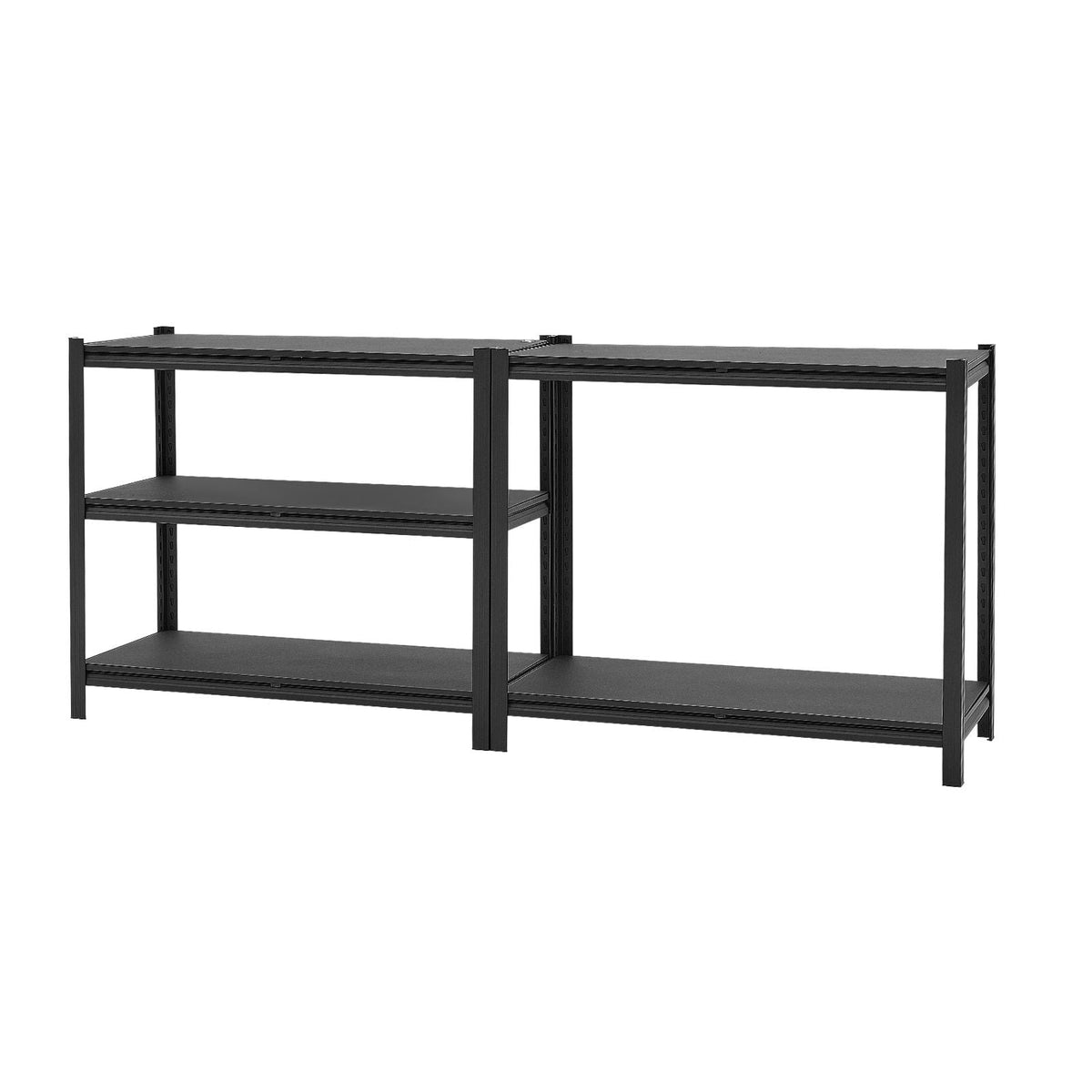 Storage Shelves, 5-Tier Adjustable, 3000 lbs Capacity, Heavy Duty Garage Storage Shelving Unit, Metal Utility Rack Shelf, for Garage Warehouse Basement Kitchen, 40.55" W x 18.31" D x 71.38" H
