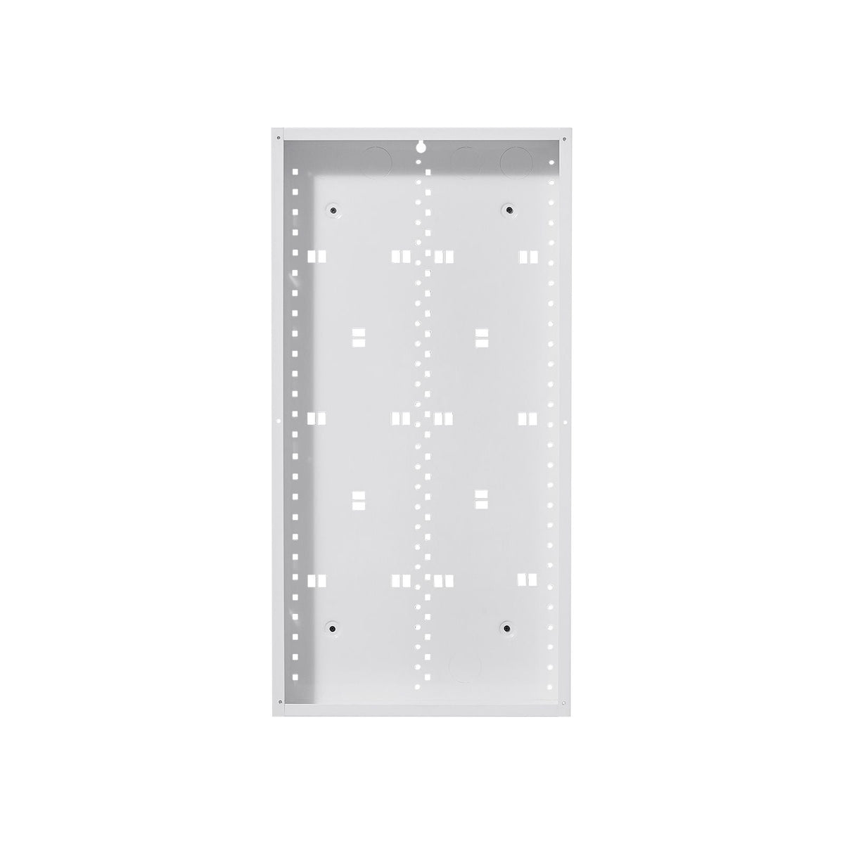 Structured Media Enclosure, 28-Inch, Recessed in-Wall Media Box with Cover, Wall-Mount Cable Management Box Kit, Structured Wiring Multi-Media Cabinet, Cold-Rolled Steel, for TV Home Theater