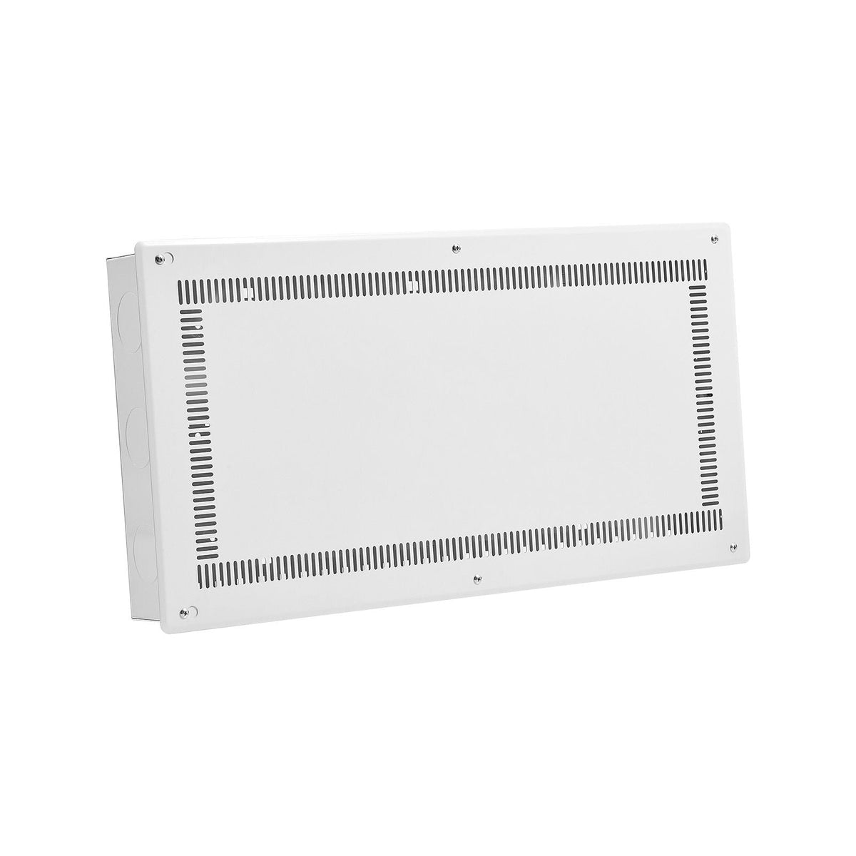 Structured Media Enclosure, 28-Inch, Recessed in-Wall Media Box with Cover, Wall-Mount Cable Management Box Kit, Structured Wiring Multi-Media Cabinet, Cold-Rolled Steel, for TV Home Theater