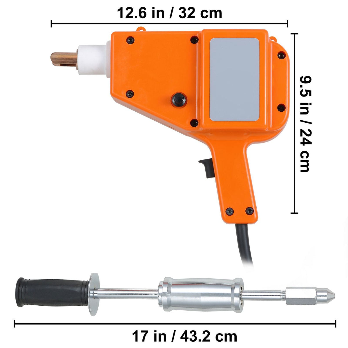 Stud Welder Kit, 5500 Stud Welder Dent Repair Kit, 800VA Spot Welder Stud, 110V Welder Stud Kit, Stud Gun Dent Puller Kit with Complete Accessories, Dent Welder Repair for Auto Body Repairing