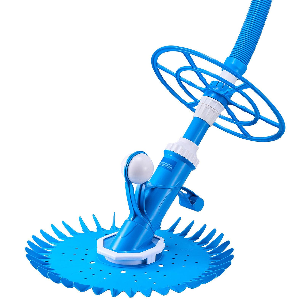 Suction Pool Cleaner, Automatic Pool Vacuum Cleaner, Suction Side Automatic Pool Cleaner, Suction Vacuum Pool Sweeper with 12 Hoses, for In-ground Pool and Above-ground Pool Up to 20 x 35 ft