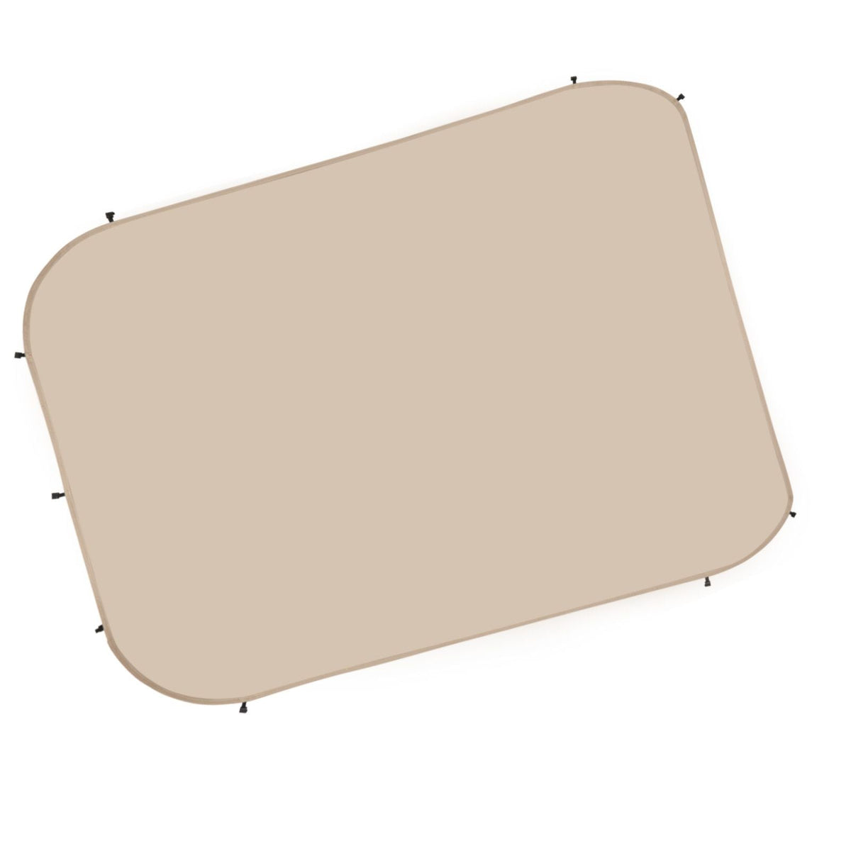 Sun Shade Sail Canopy Covers, Fit for 10 x 9.2 ft Screen House Tent, Sun Protection, 5.51 x 4.23 ft 300D Oxford Silver-Coated Fabric, Pack of 3 (Not Include Tent), for Outdoor Activities, Beige
