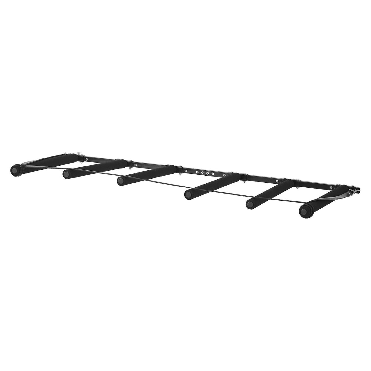 Surfboard Wall Mount, 5 Tiers Vertical Surfboard Rack for Storage and Display, Adjustable Metal Board Stand Organizer with Sponge Pad, Surf Board Holder for Snowboards, Kiteboards, Shortboard
