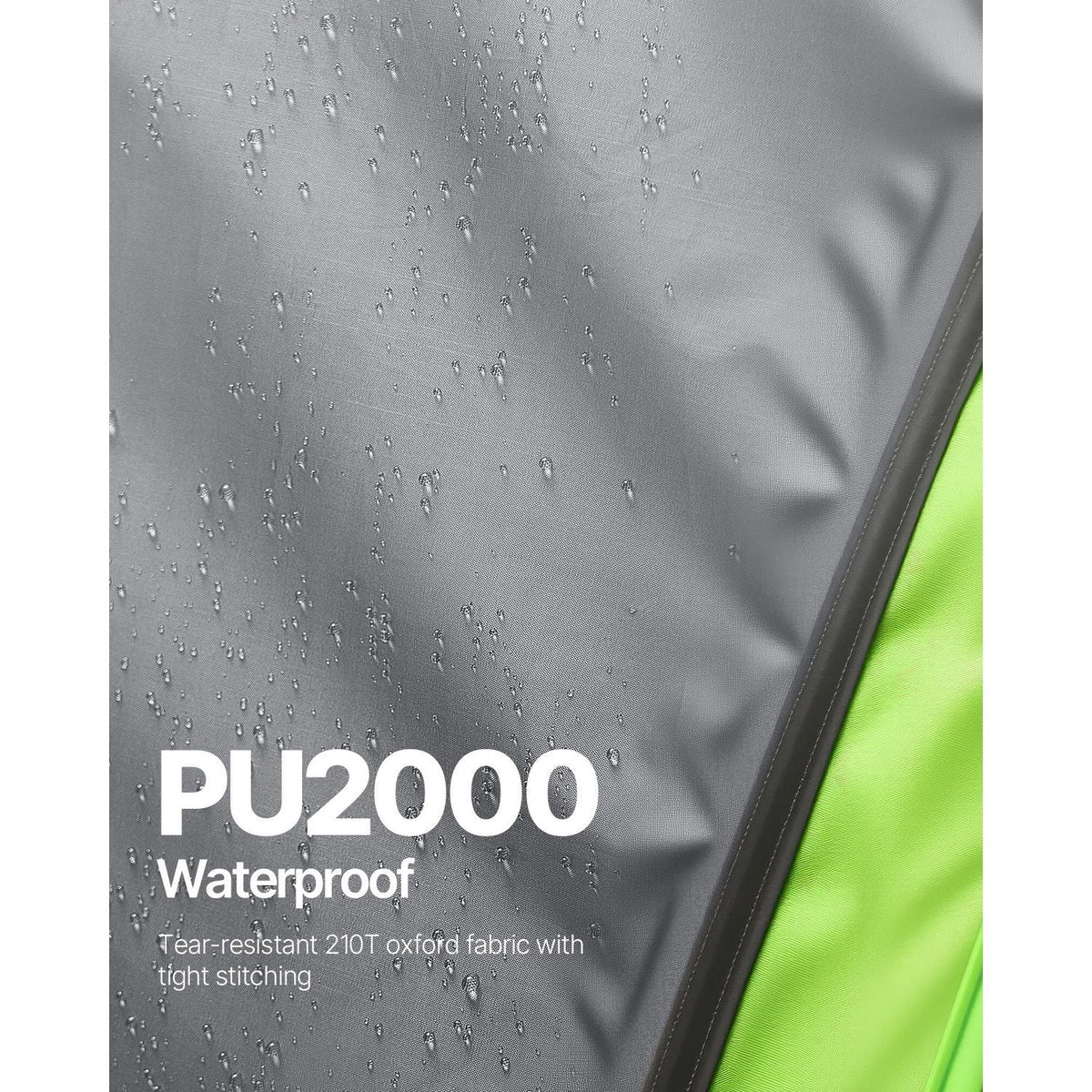 SUV Tent for Camping, 10FT L x 8FT W, Waterproof PU2000mm Spacious Double Layer Design for 5-8 Person, SUV Camping Tent with Mesh Windows, Includes Rainfly & Storage Bag, for Outdoor Activities