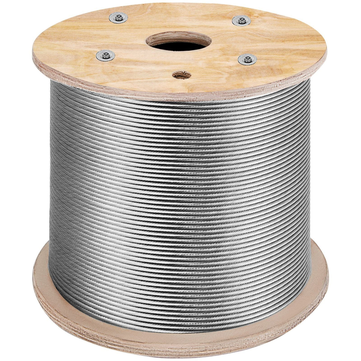 T316 1x19 Stainless Steel Cable 1/8" Cable Rail Wire Rope Aircraft Cable 984FT