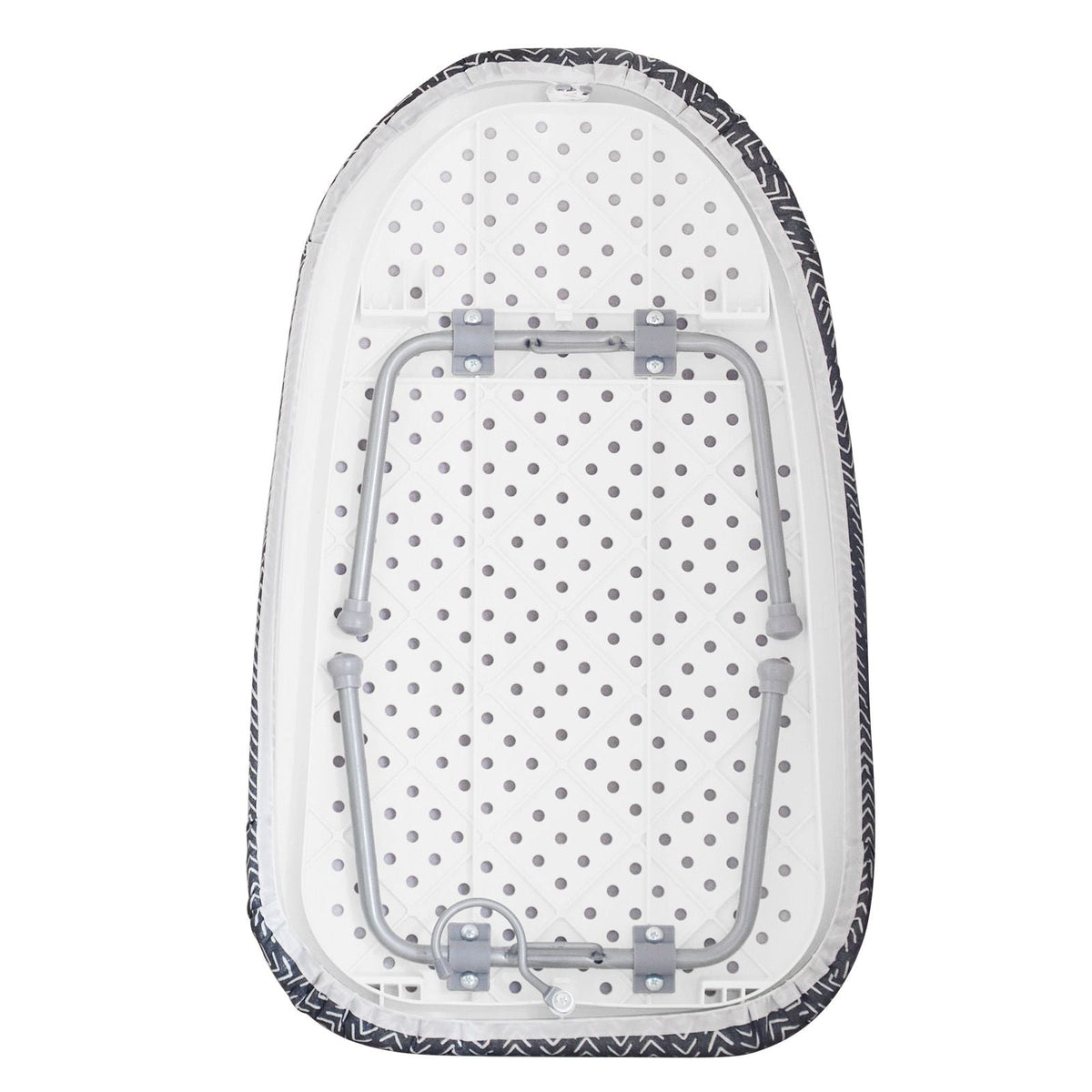 Tabletop Ironing Board 23.4 x 14.4, Small Iron Board with Heat Resistant Cover and 100% Cotton Cover, Mini Ironing Board with 7mm Thickened Needle Cotton Layer for Small Spaces, Travel Use
