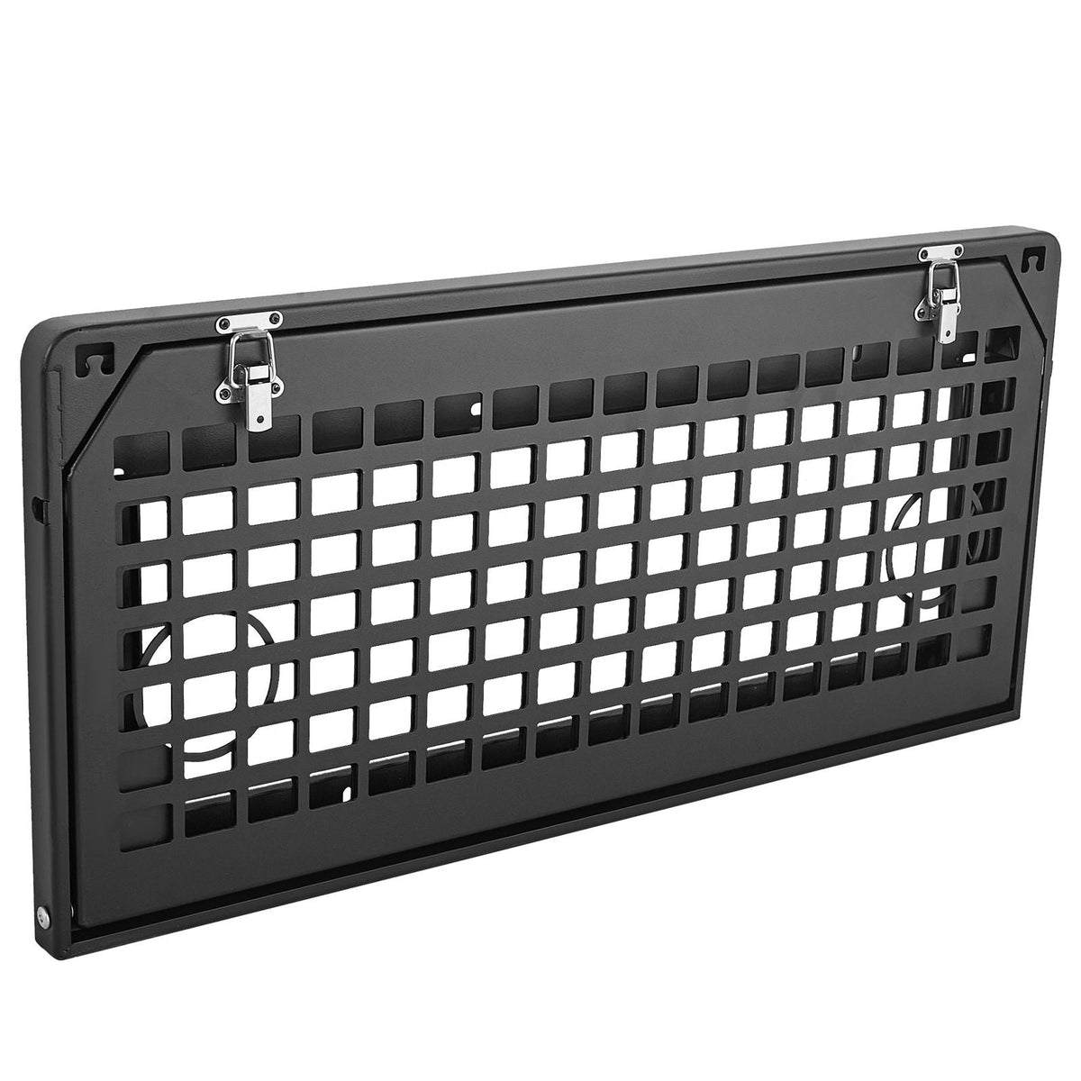 Tailgate Table, for 2007-2024 Jeep Wrangler JK, 100 lbs, Carbon Steel Foldable Molle Panel Double-Layer Drop Down Table, Rear Cargo Storage Rack Shelf Luggage Holder Carrier Camping Accessories