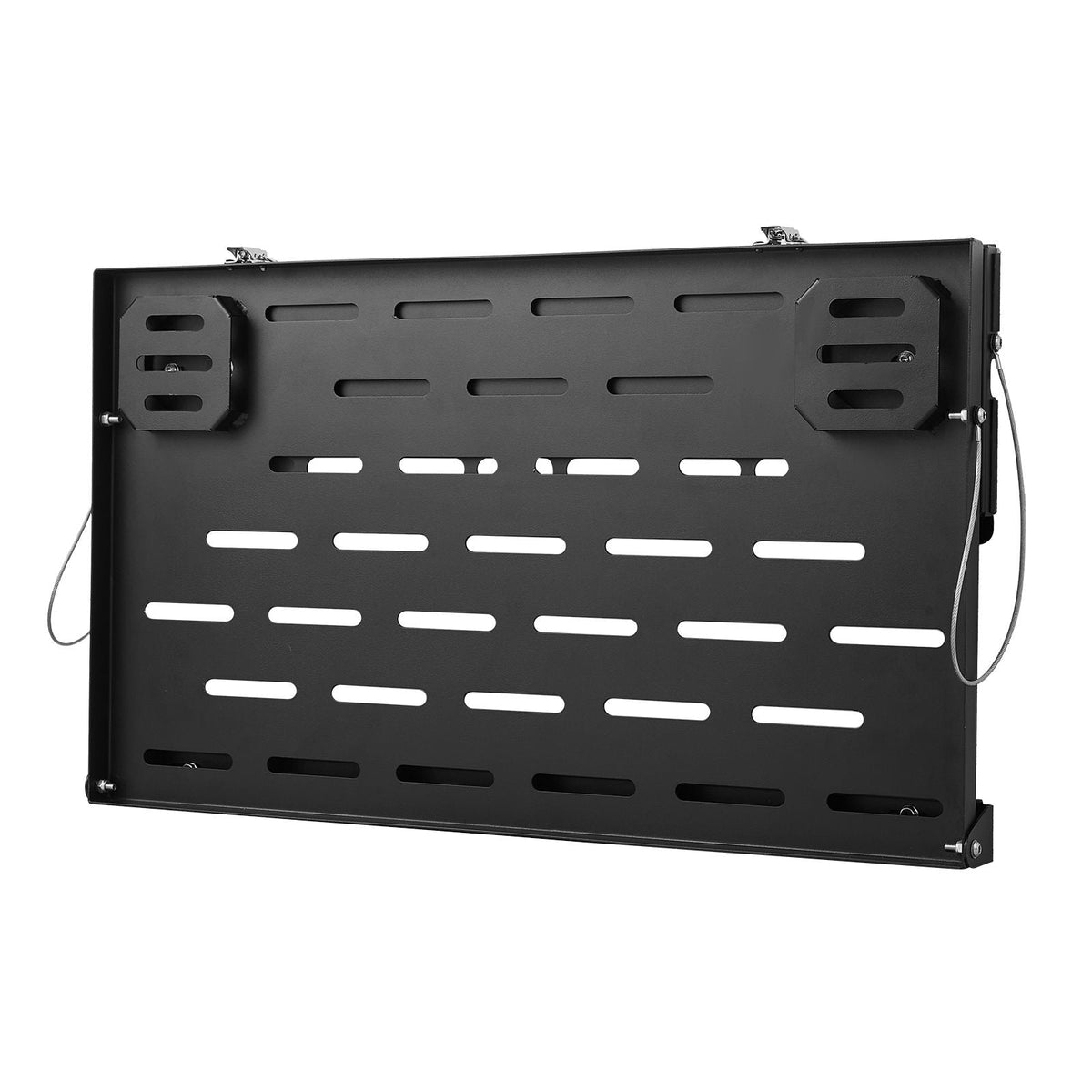 Tailgate Table, for 2021-2025 Ford Bronco, 88 lbs Load Capacity, Carbon Steel Foldable Molle Panel Drop Down Table, Rear Door Cargo Storage Rack Shelf Luggage Holder Carrier Camping Accessories