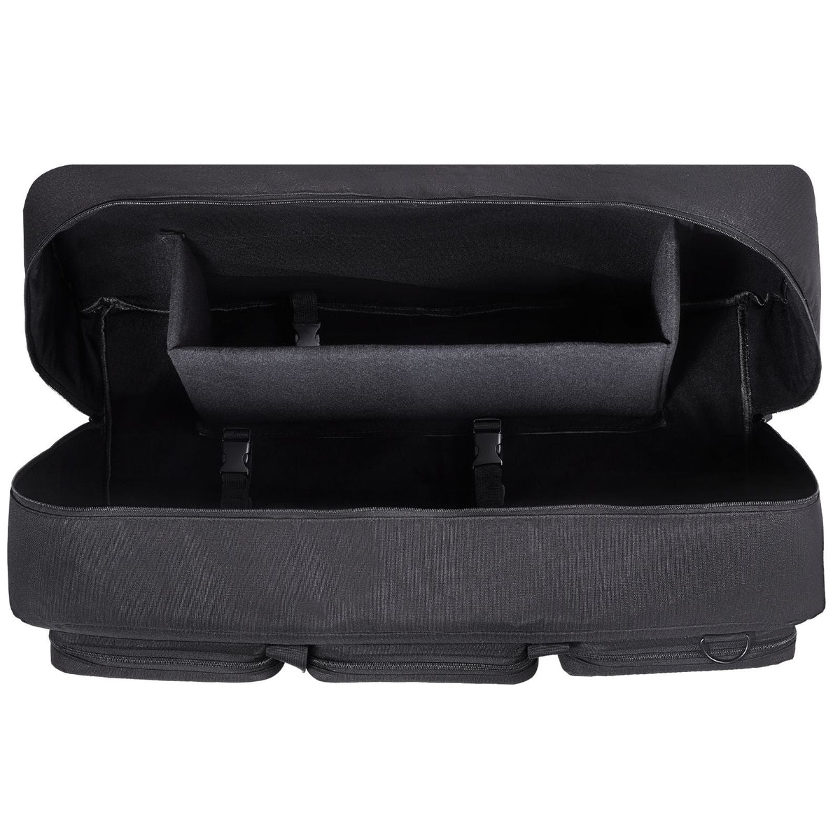 Telescope Case, 30', Telescope Storage Bag with Fixed Buckles, Multi-Pocket & Detachable Divider, Shock-Absorbent Telescope Travel Carrying Case for Optical Tube & Tripod, Counterweight Pocket