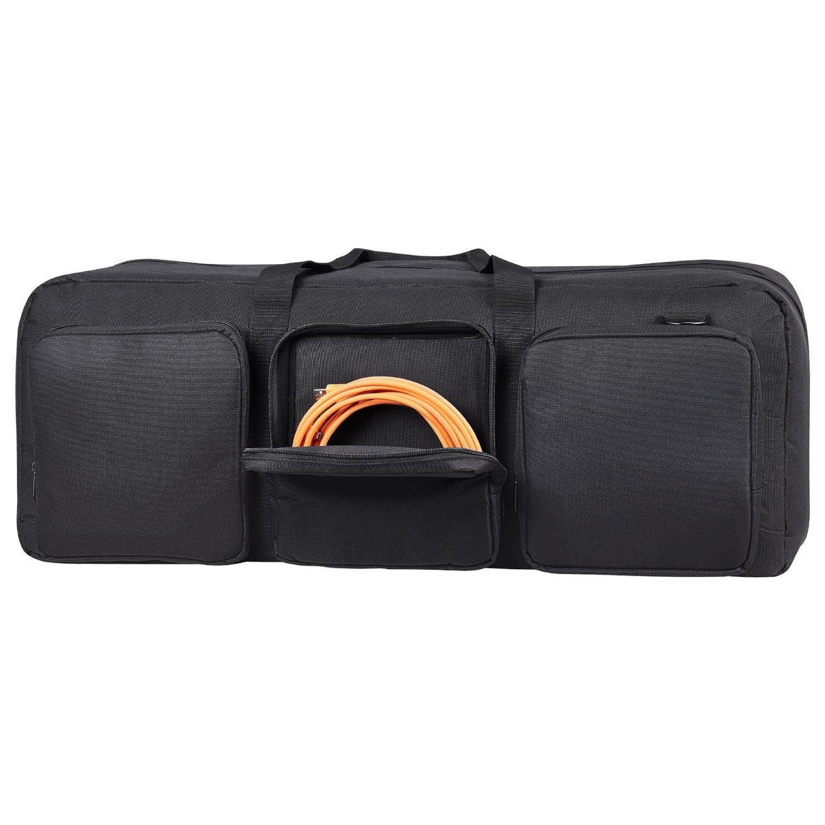 Telescope Case, 30', Telescope Storage Bag with Fixed Buckles, Multi-Pocket & Detachable Divider, Shock-Absorbent Telescope Travel Carrying Case for Optical Tube & Tripod, Counterweight Pocket