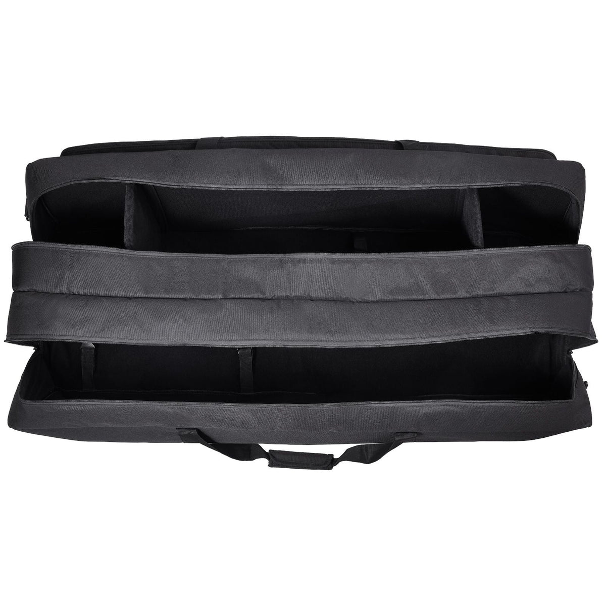 Telescope Case, 41", Telescope Large Storage Bag with Fixed Buckles, Multi-Pocket and Detachable Divider, Shock-Absorbent Telescope Carrying Case for Optical Tube & Tripod, Counterweight Pocket