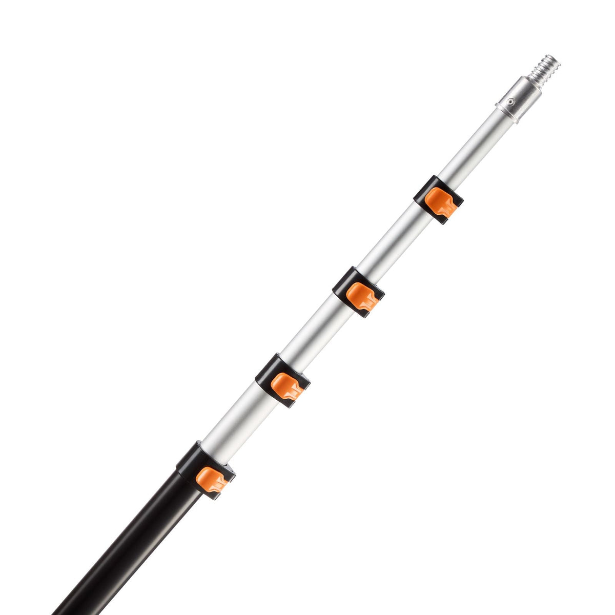 Telescopic Extension Pole, 4.66-19 FT Multi-Purpose Extendable Pole, Sturdy Aluminum Alloy Paint Pole Extension with Flip-Lock Design, High Reach Roller Stick for Painting, Dusting and Cleaning