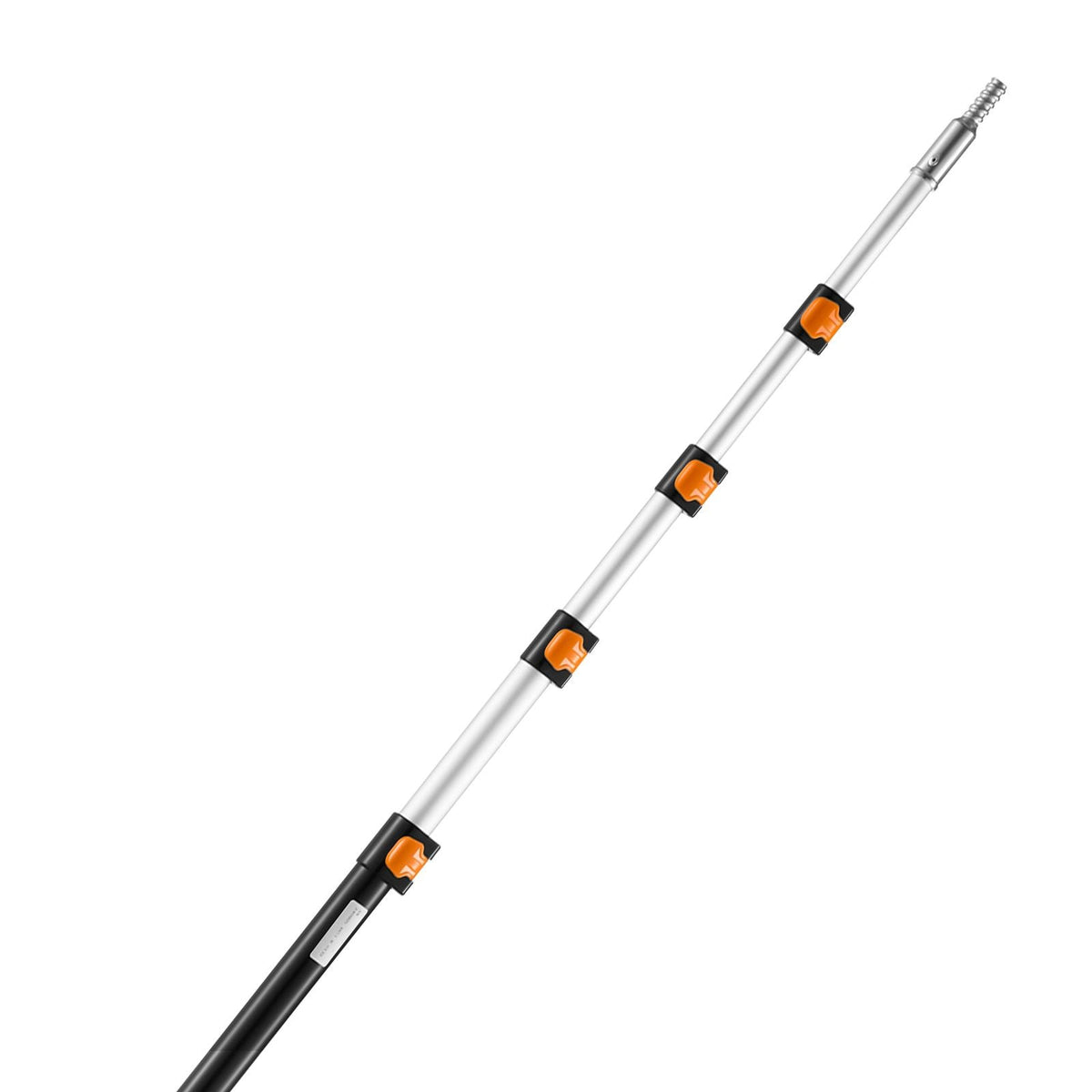 Telescoping Pole, 6 to 24 FT Pole, Extension Multi-Purpose Pole, Sturdy Aluminum Alloy Paint Extendable Pole with Flip-Lock Design, Telescopic Pole for Painting, Dusting and Cleaning
