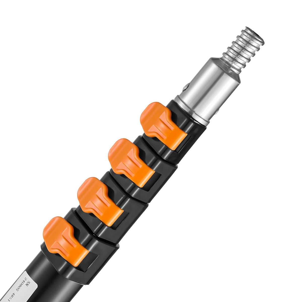 Telescoping Pole, 7 to 30 FT Pole, Extension Multi-Purpose Pole, Sturdy Aluminum Alloy Paint Extendable Pole with Flip-Lock Design, Telescopic Pole for Painting, Dusting and Cleaning