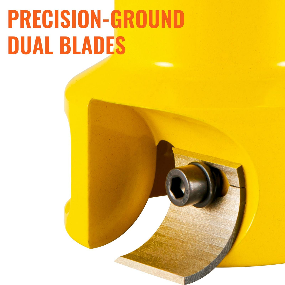 Tenon Cutter, 1"/25.4mm & 1.5"/38mm & 2"/50.8mm, Premium Aluminum & Steel Log Furniture Cutter, with Dual Curved Blades & Button Screws Home Master Kit, Commercial Starter's Tool for Home DIY