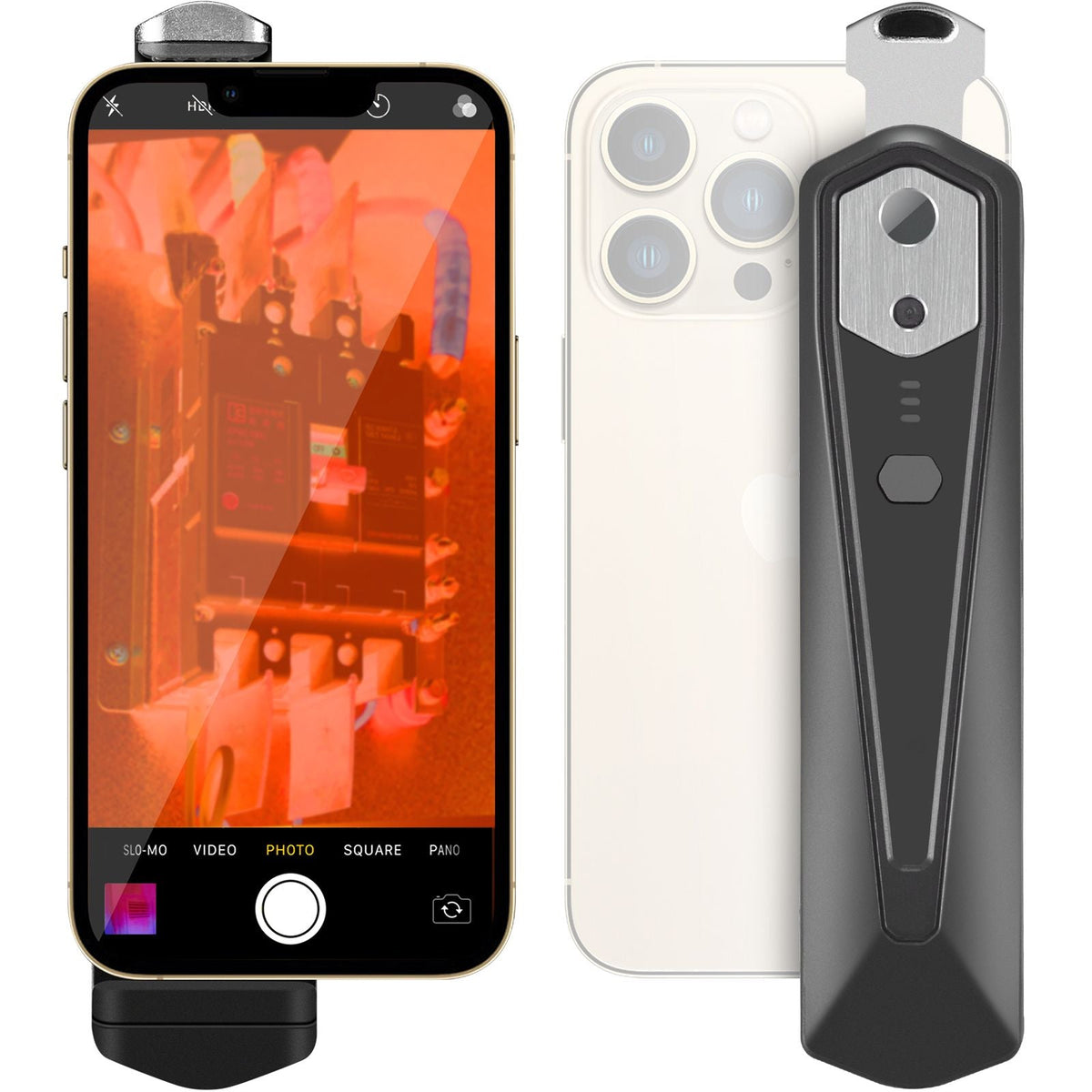 Thermal Imaging Camera for Android & IOS, 256 x 192 IR High Resolution, Wireless Infrared Thermal Imager with WiFi & Visual Camera, 25Hz Refresh Rate Thermal Camera for Smartphone, -4 -1022 F