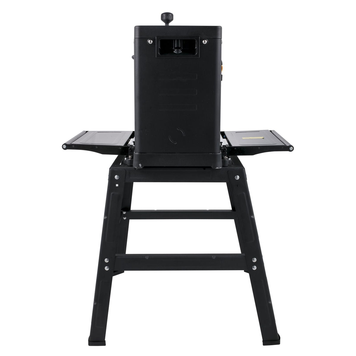 Thickness Planer 12.5 inch Wood Planer Foldable 1500W Thickness Planer Woodworking 315\"/min Feed Rate Double Cutter Benchtop Thickness Planer with Dust Exhaust Interface Stand for Woodworking