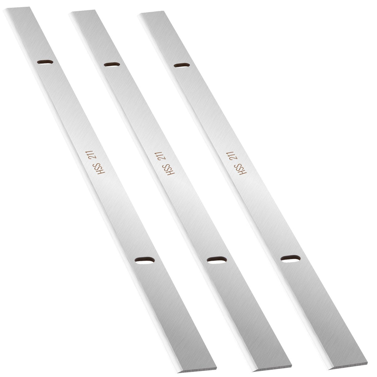 Thickness Planer Blades, 13-inch, HSS Crafted for Durability, HRC55-60, Easy Installation with Pre-drilled Holes, Ideal for Woodworking, Home Projects & Industrial Use, 3-Pack