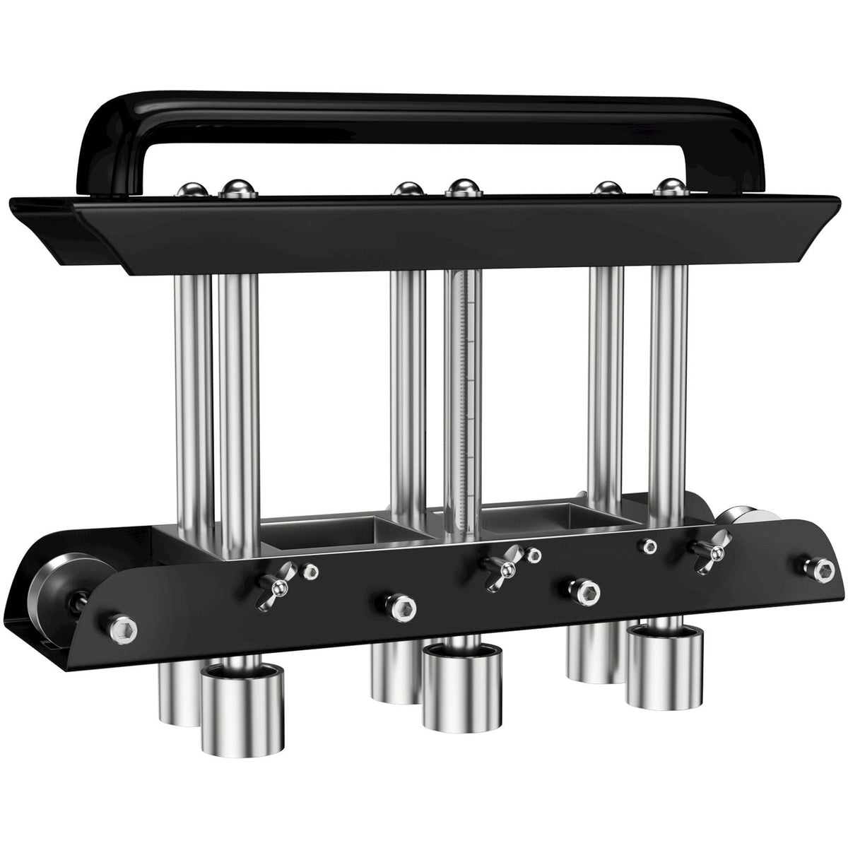 Three-Station Edge Roller, Large Radius, 0-90° Bending Angle Sheet Metal Brake, Quickly Adjusts for Making 0.63\"-5.7\" Bends in 30-19 Gauge Steel, for Clean Crisp Bends in Metal Roofing Materia