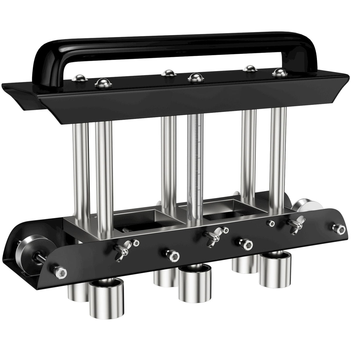 Three-Station Edge Roller, Large Radius, 0-90° Bending Angle Sheet Metal Brake, Quickly Adjusts for Making 0.63\"-5.7\" Bends in 30-19 Gauge Steel, for Clean Crisp Bends in Metal Roofing Materia