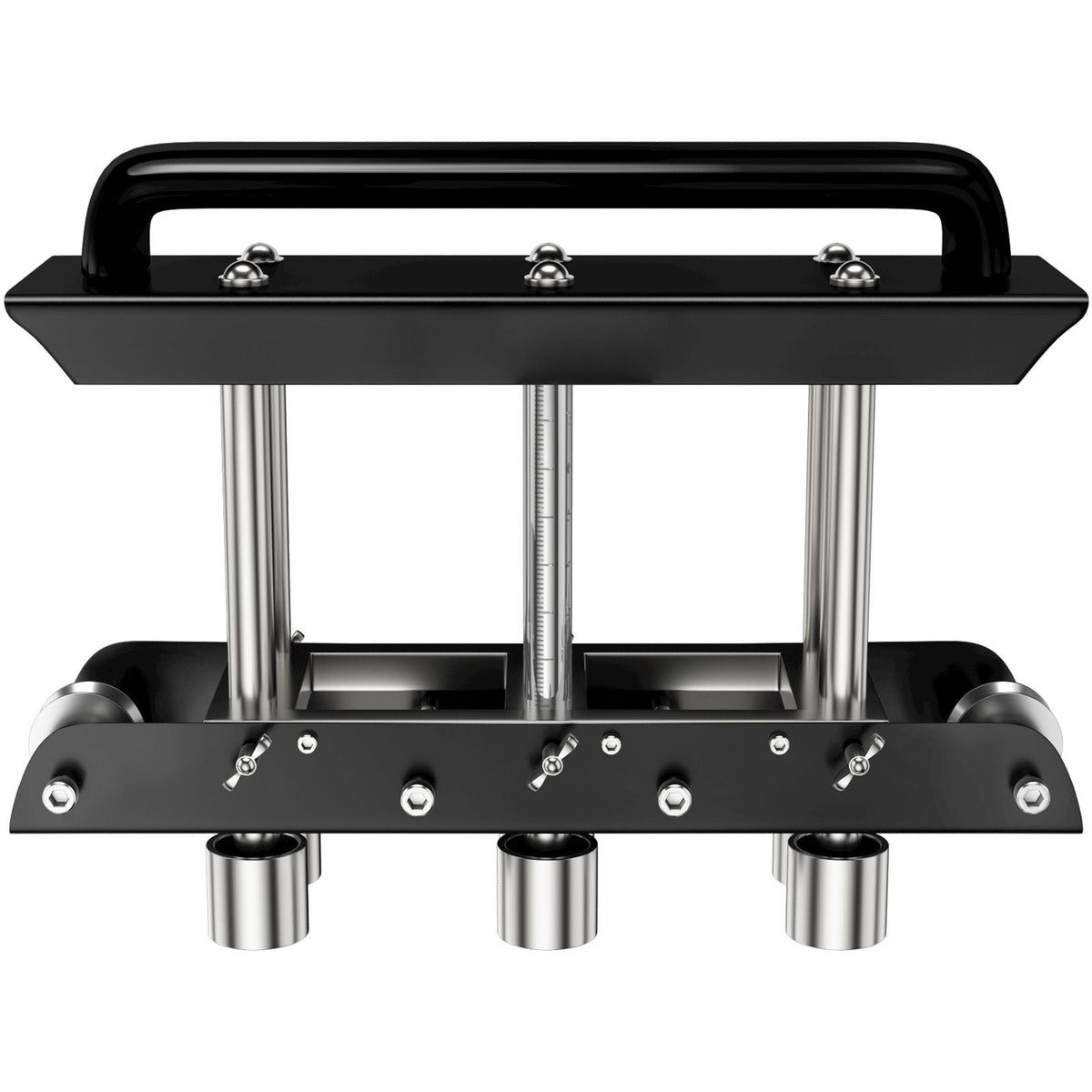 Three-Station Edge Roller, Large Radius, 0-90° Bending Angle Sheet Metal Brake, Quickly Adjusts for Making 0.63\"-5.7\" Bends in 30-19 Gauge Steel, for Clean Crisp Bends in Metal Roofing Materia