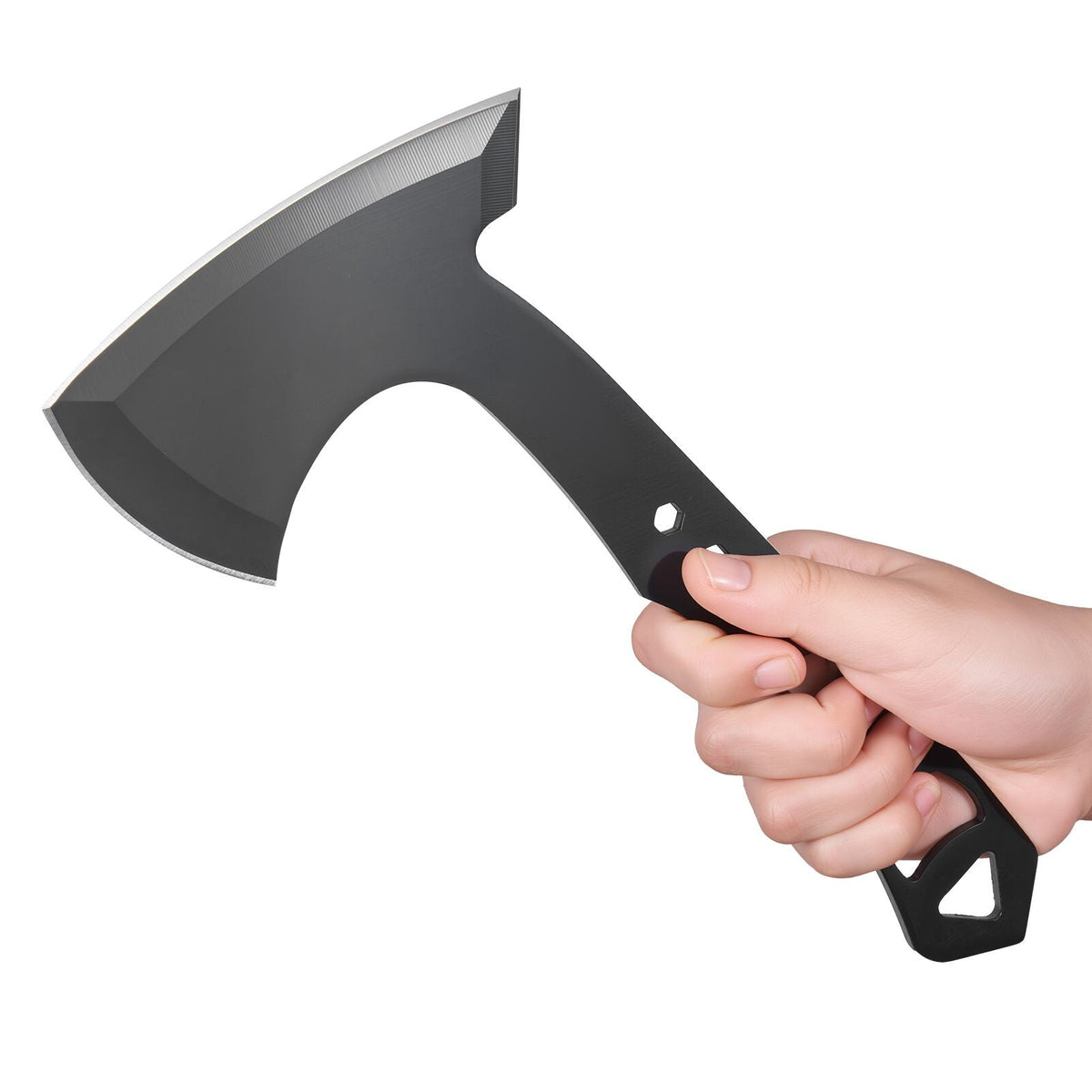 Throwing Axes and Tomahawks, 3 Pack Axe Throwing Hatchet Set, Multi-Functional Handle with Wrench and Bottle Opener, Stainless Steel, with Black Nylon Sheath, for Recreation and Competition
