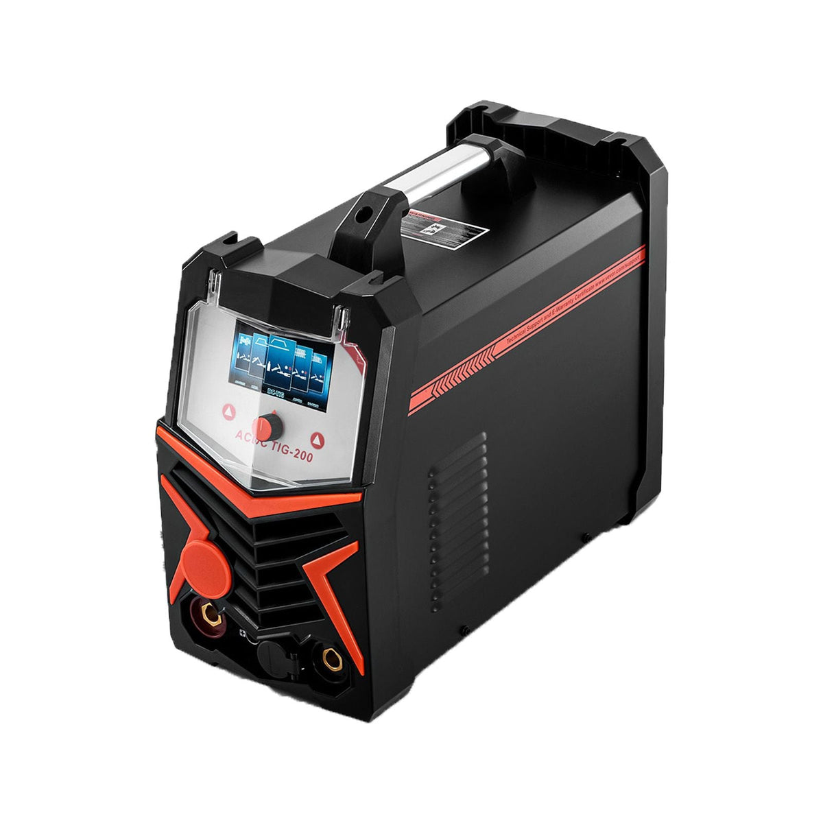 TIG Welder, 225A 6-In-1 Aluminum Welding Machine (Large LED Display)- AC TIG/DC TIG/AC Pulse TIG/DC Pulse TIG/Spot TIG/MMA(Stick), 110&220V Dual Voltage Electric Welder with IGBT Inverter