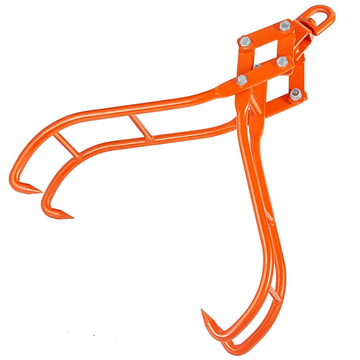 Timber Claw Hook, 36 inch 4 Claw Log Grapple for Logging Tongs, Swivel Steel Log Lifting Tongs, Eagle Claws Design with 3307 lbs/1500 kg Loading Capacity for Tractors, ATVs, Trucks, Forklifts