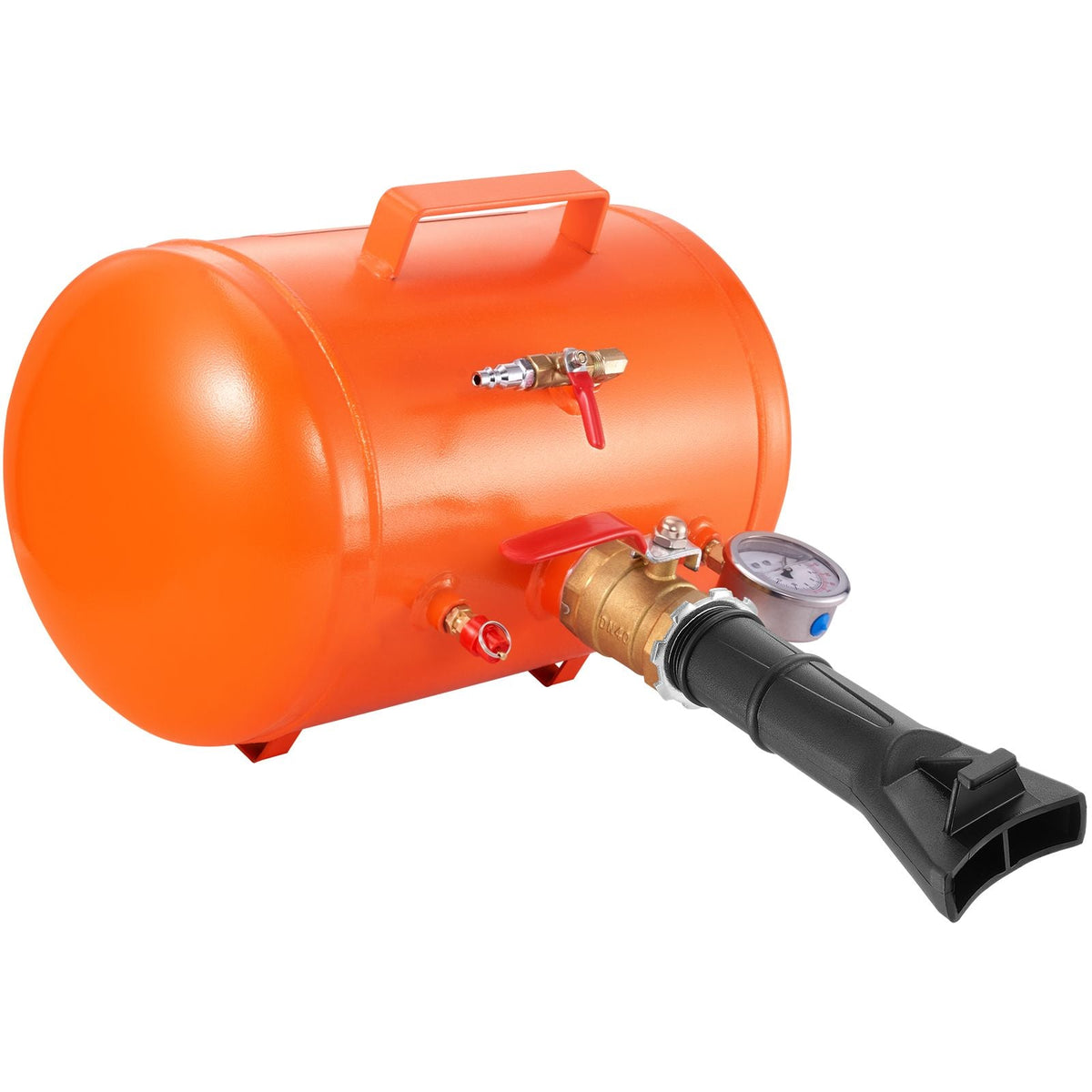 Tire Bead Blaster, 5 Gallon/19L Capacity, Includes Pressure Gauge & Handle, 145 PSI Max Inflation Tank, Operates Between 85-116 PSI for Cars, Trucks, and ATVs