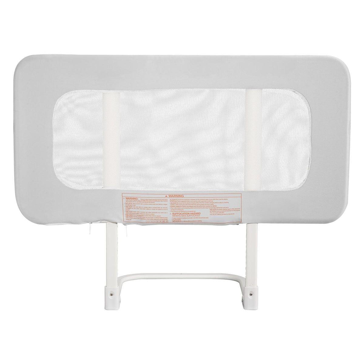 Toddler Bed Rail, Kids Beds Guard Rail with Reinforced Iron Pipe and Oxford Cloth, Adjustable Height Bed Side Railing, Portable Guard Bumper Barrier for Crib, Bunk, 31.5 x 26.38 in, 1 Piece