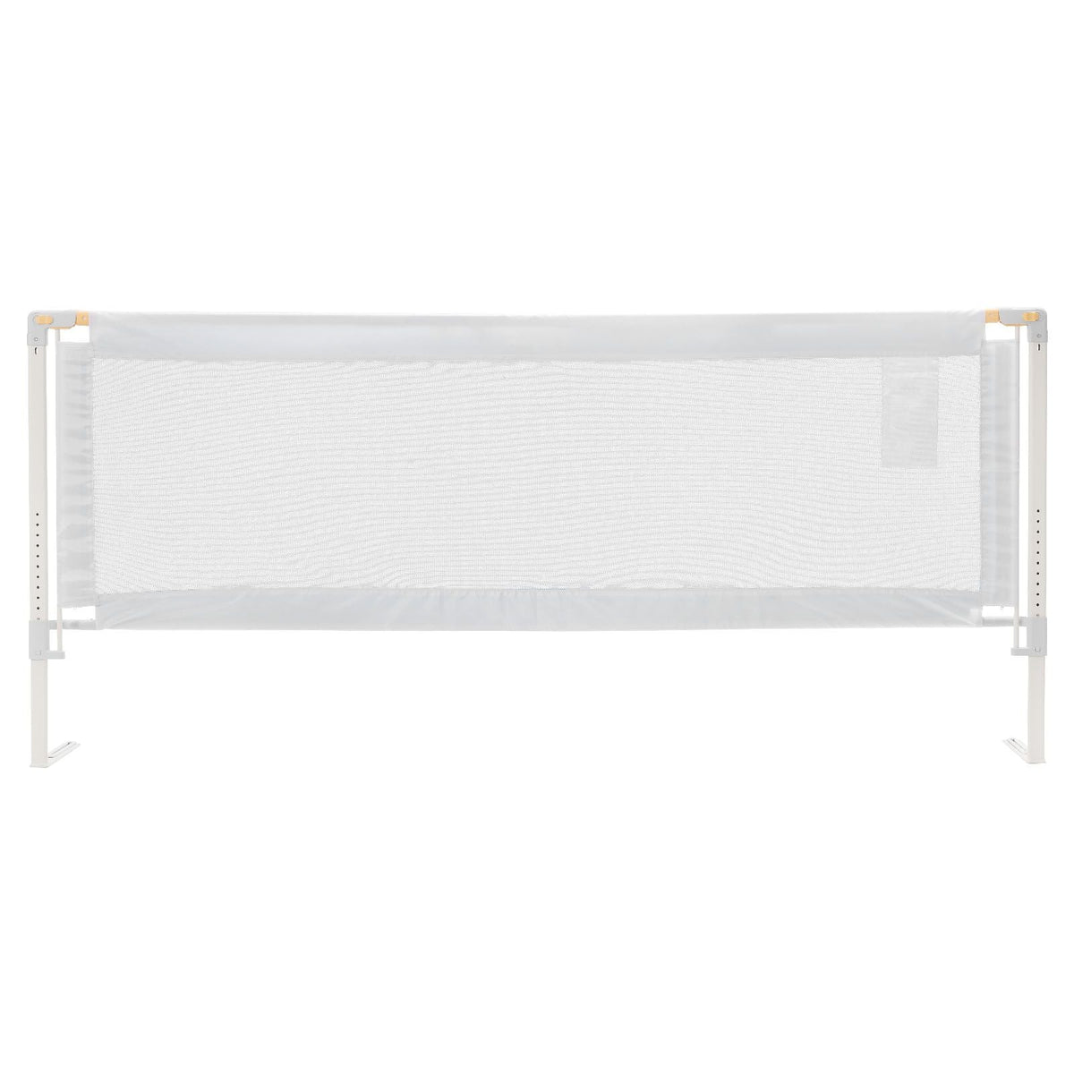 Toddler Bed Rail, Kids Beds Guard Rail with Reinforced Iron Pipe and Oxford Cloth, Adjustable Height Bed Side Railing, Portable Guard Bumper Barrier for Crib, Bunk, 78.74 x 35.04 in, 1 Piece