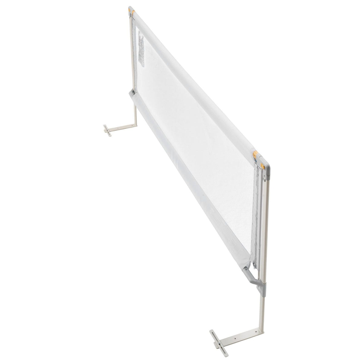 Toddler Bed Rail, Kids Beds Guard Rail with Reinforced Iron Pipe and Oxford Cloth, Adjustable Height Bed Side Railing, Portable Guard Bumper Barrier for Crib, Bunk, 78.74 x 35.04 in, 1 Piece