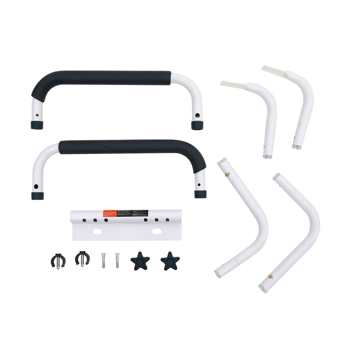 Toilet Safety Rail, 300LBS Capacity Toilet Seat Frame, Adjustable Width Fit Most Toilets, Easy Installation, Toilet Handles Grab Bars with Padded Armrests for Handicap, Disabled, Seniors