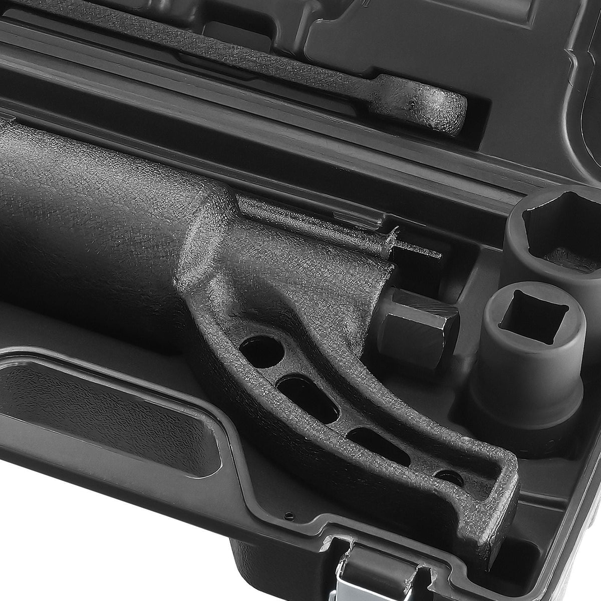 Torque Multiplier, Heavy Duty Torque Multiplier Wrench Set, 1 Inch Drive Lug Nut Wrench Torque Multiplier, 1:58 4800N.m Lug Nut Remover, with 4 Sockets and Storage Case for Truck Trailer RV