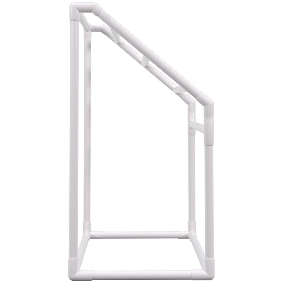 Towel Rack, 5 Bars Outdoor PVC Towel Holder, Freestanding Pool Towel Hanger Stand with Clips, Bag & Hook, Outdoor Indoor Quilt Drying Rack Organizer, Ideal for Poolside, Bathroom, Spa, White