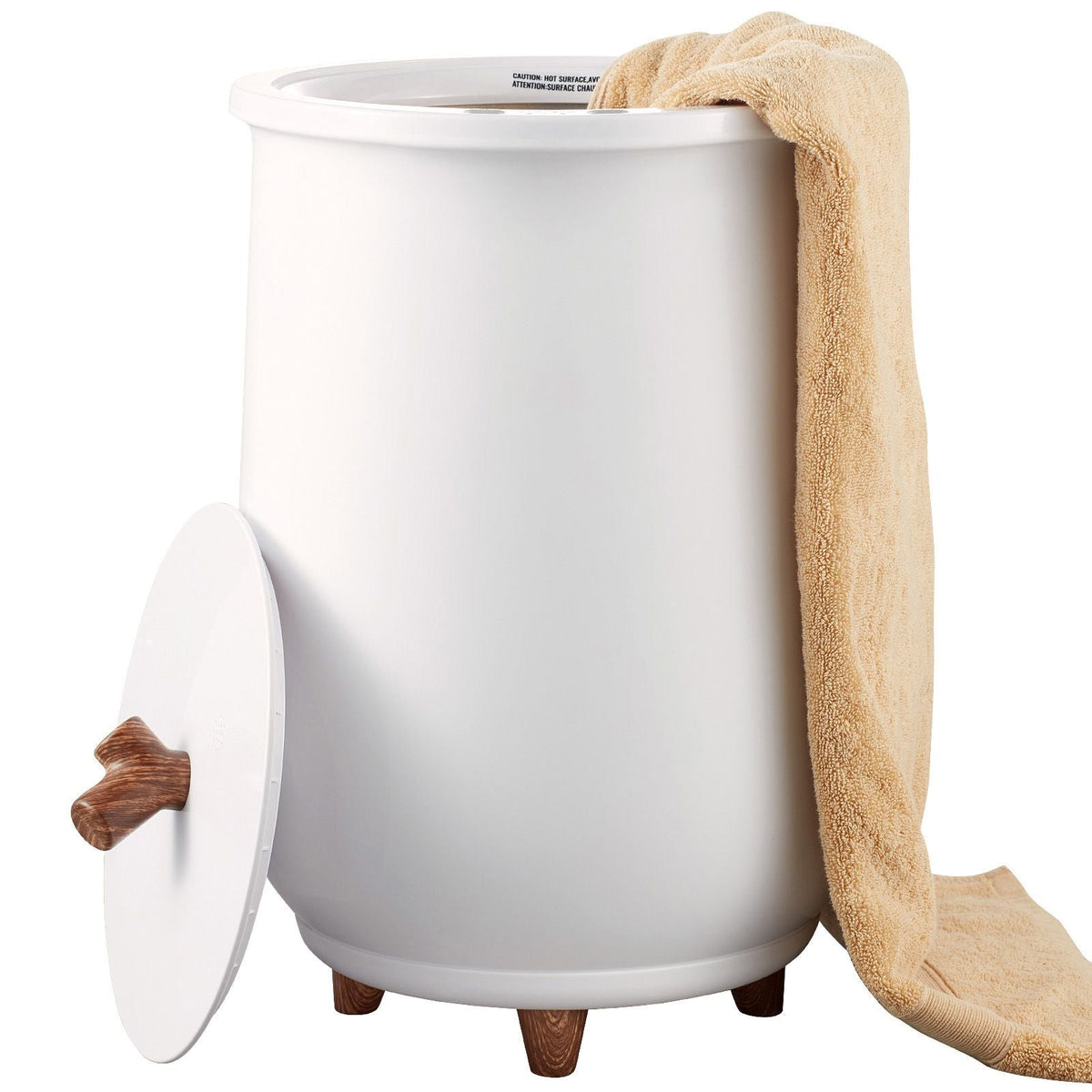 Towel Warmers for Bathroom, Towel Warmer Bucket Auto Shut Off for Spa Fits up to 3 Oversized Bath Towels, Blankets, Clothes, Bathrobes, PJ's and More
