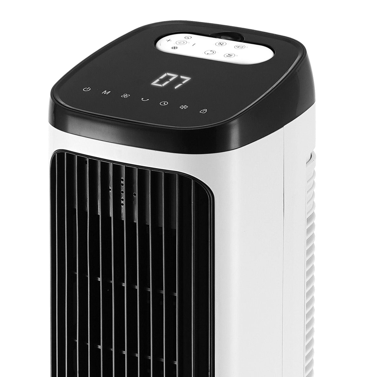 Tower Fan, 23.3ft/s Velocity Quiet Floor Fan, 70° Oscillating Fans for Indoors with 9 Speeds, 4 Modes, 24H Timer, Portable Standing Bladeless Fan with Remote Control for Bedroom, Office, Home