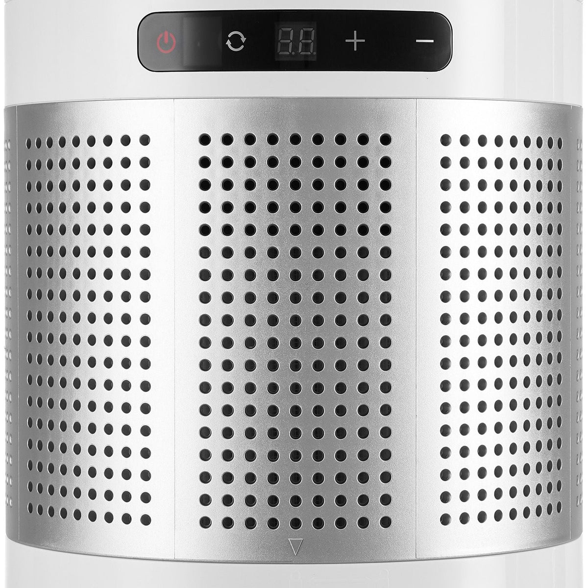 Tower Fan Bladeless, 15.4ft/s Velocity Floor Fan that Blows Cold Air, 80° Oscillating 8-Speed Fans, 8H Timer, Standing Fans with H13 HEPA Filtration, Remote Control & Air Purification Mode