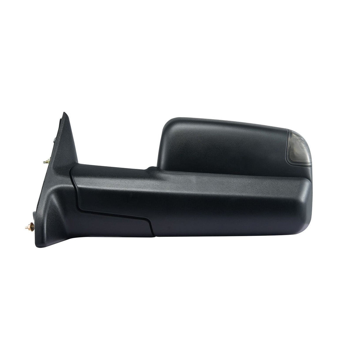 Towing Mirrors, for 2009-2018 Dodge Ram 1500, 2010-2018 Ram 2500 3500, 2019-2023 Ram 1500 Classic Model, Power Heated with Signal Light & Puddle Light, Manual Controlling Flipping Folding, Black
