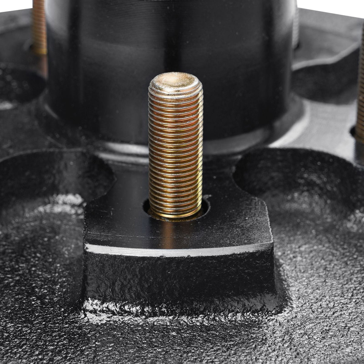Trailer Hub Drum Kits 5 on 4.5" B.C. with 10" x 2-1/4" Electric Brakes, Self-Adjusting Trailer Brake Assembly for 3500 lbs Axle, 4-Hole Mounting, Backing Plates for Brake System Part Replacement