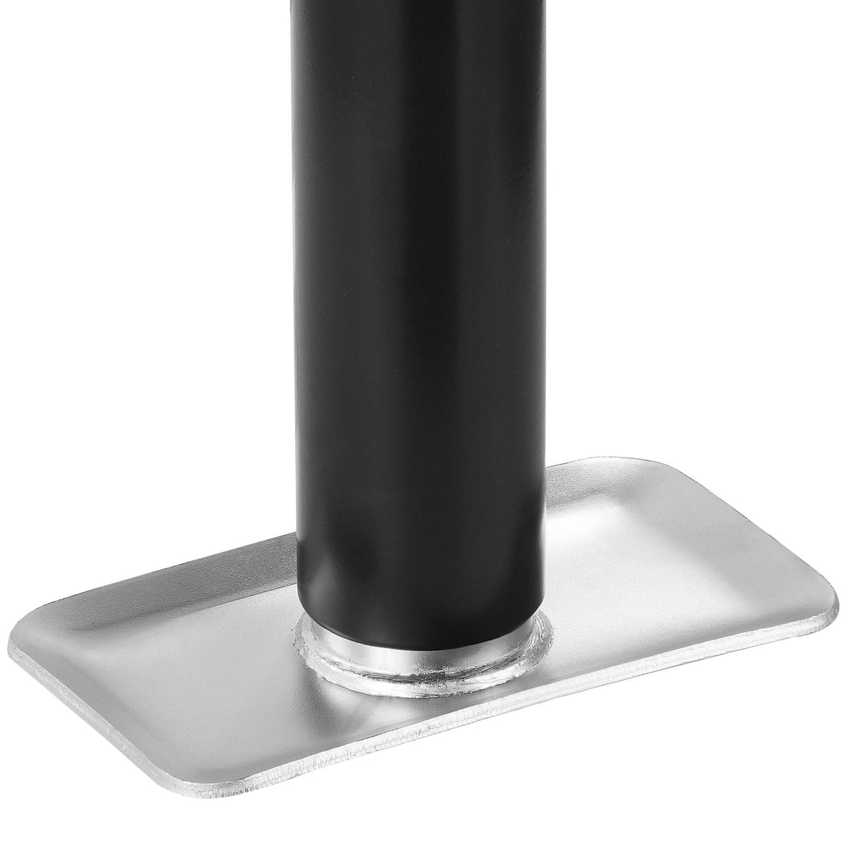 Trailer Jack, 2500 lbs Dynamic Load Capacity, Heavy Duty Swivel Bolt-on Trailer Jack with Ergonomic Handle, 15-inch Vertical Travel, Suitable for RV, Horse, Utility, Camping and Yacht Trailers