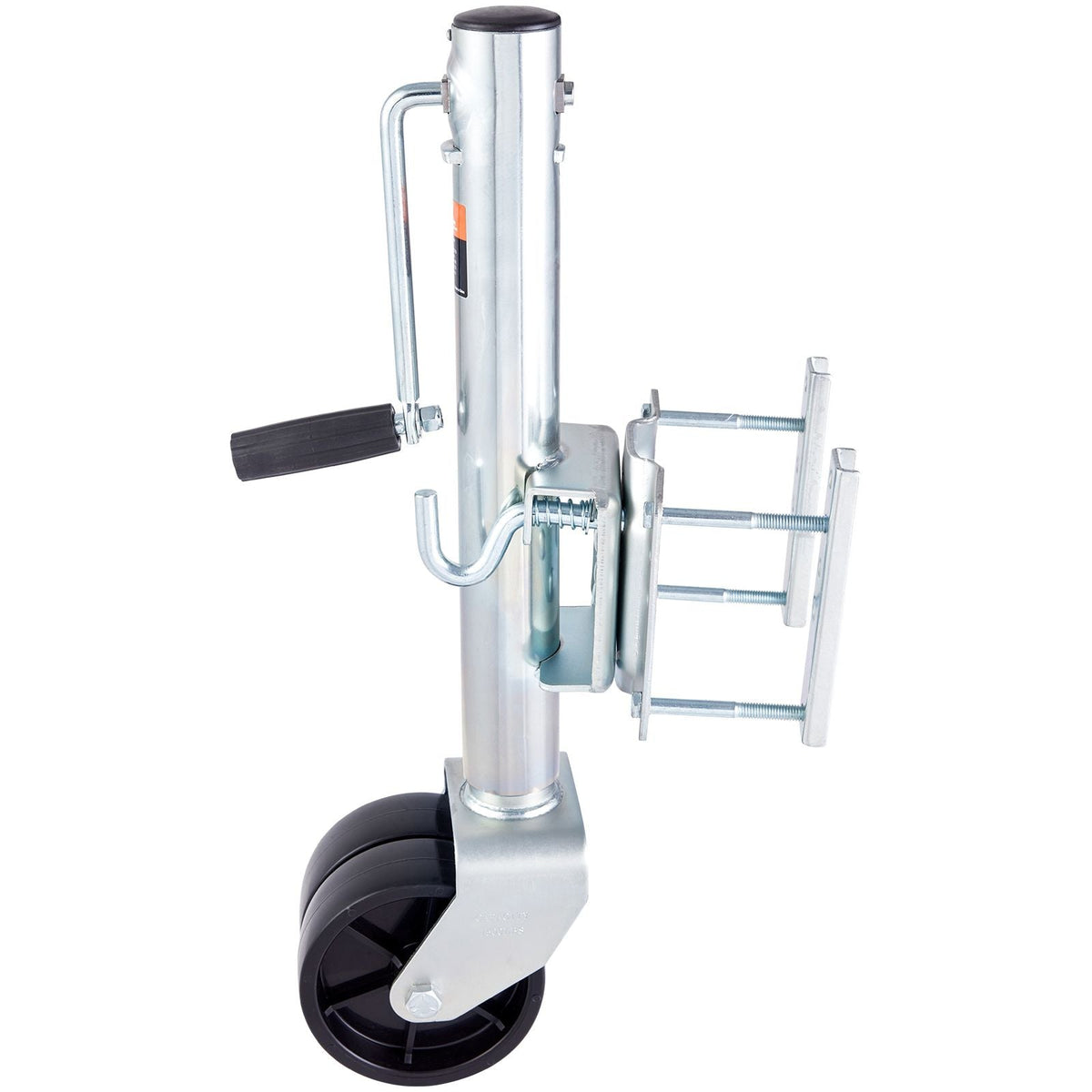 Trailer Jack, Boat Trailer Jack 35.3 in, Bolt-on Trailer Tongue Jack Weight Capacity 1500 lb, with PP Wheels and Handle for lifting RV Trailer, Horse Trailer, Utility Trailer, Yacht Trailer