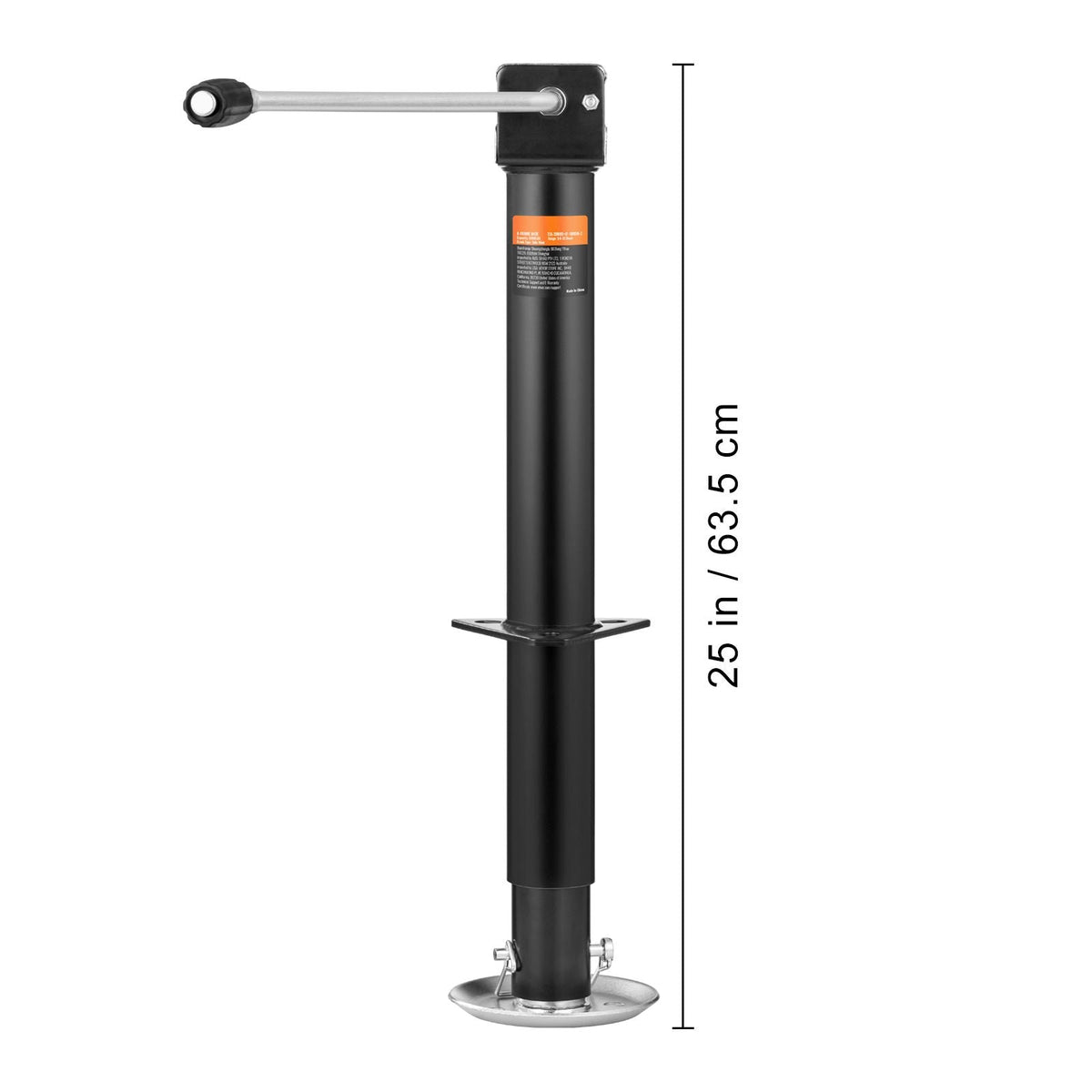 Trailer Jack, Trailer Tongue Jack A-frame Bolt on Weight Capacity 5000 lb, Trailer Jack Stand with Handle for Lifting RV Trailer, Horse Trailer, Utility Trailer, Yacht Trailer