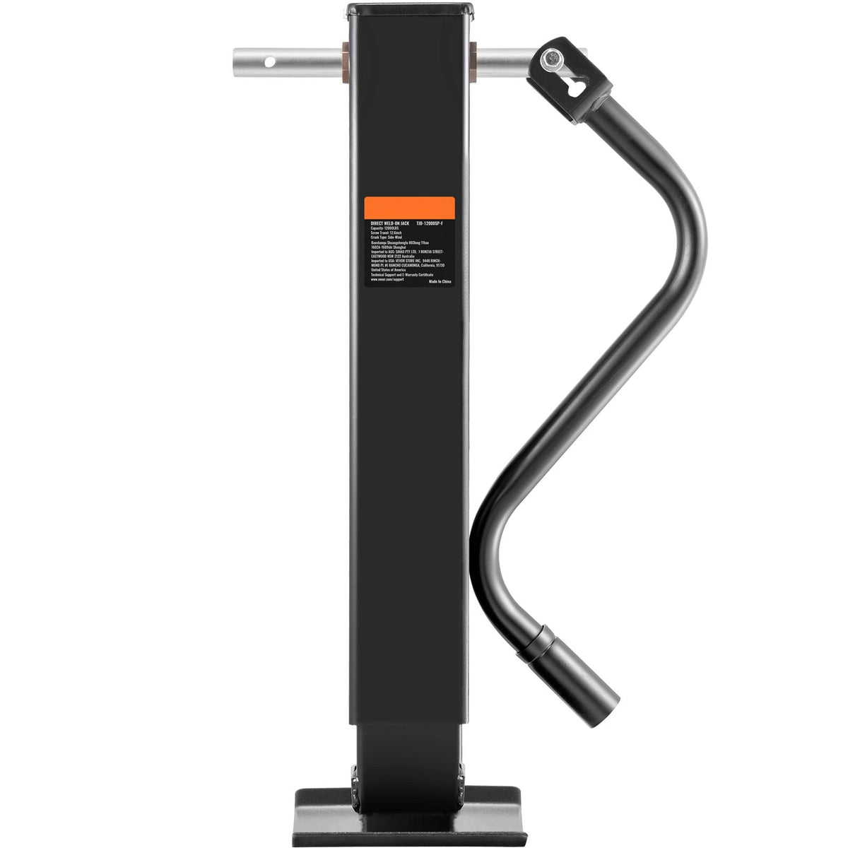Trailer Jack, Trailer Tongue Jack Welding-on 12000 lb Weight Capacity, Trailer Jack Stand with Handle for lifting RV Trailer, Horse Trailer, Utility Trailer, Yacht Trailer