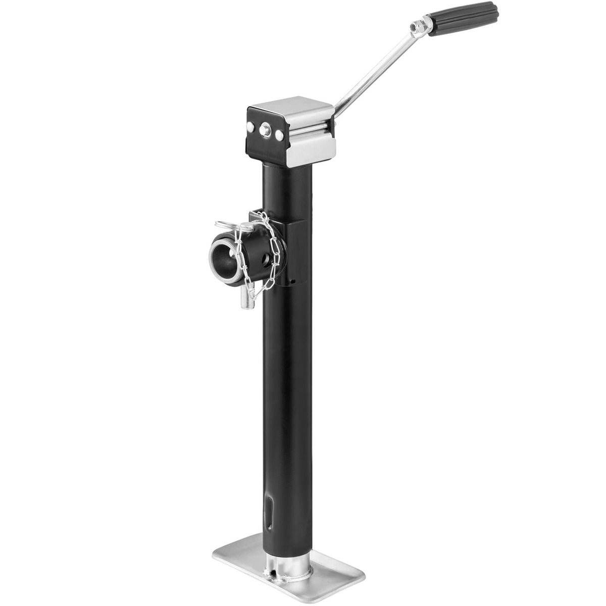 Trailer Jack, Trailer Tongue Jack Welding-on 5000 lb Weight Capacity, Trailer Jack Stand with Handle for lifting RV Trailer, Horse Trailer, Utility Trailer, Yacht Trailer
