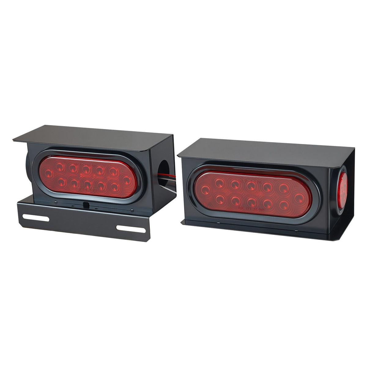 Trailer Lights, 10-30V LED Trailer Tail Lights Kit with Stop Brake Turn Tail Clearance (Side) Lamp, Left and Right Waterproof Tow Lighting Kit for Boat Truck Camper RV Snowmobile Bus Caravan