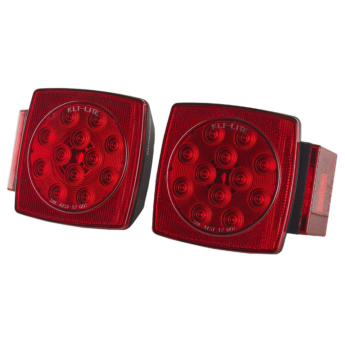Trailer Lights, 12V LED Trailer Tail Lights Kit with Stop Brake Turn Tail License Plate Clearance Lamp, Waterproof Tow Lighting Kit with Wiring Harness for Boat Truck Camper RV Snowmobile Bus