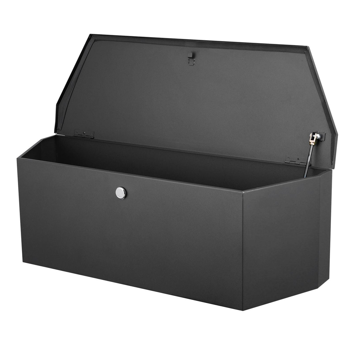 Trailer Tongue Box, Carbon Steel Tongue Box Tool Chest, Heavy Duty Trailer Box Storage with Lock and Keys, Utility Trailer Tongue Tool Box for Pickup Truck Bed, RV Trailer, 36"x12"x12"